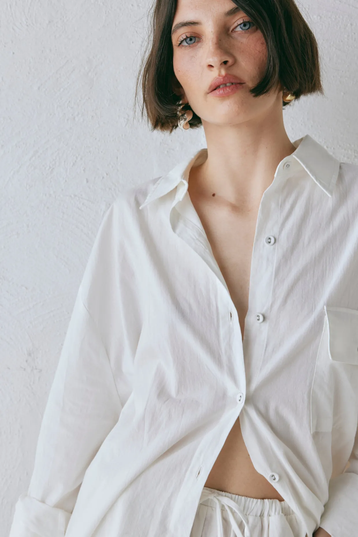 June Shirt White