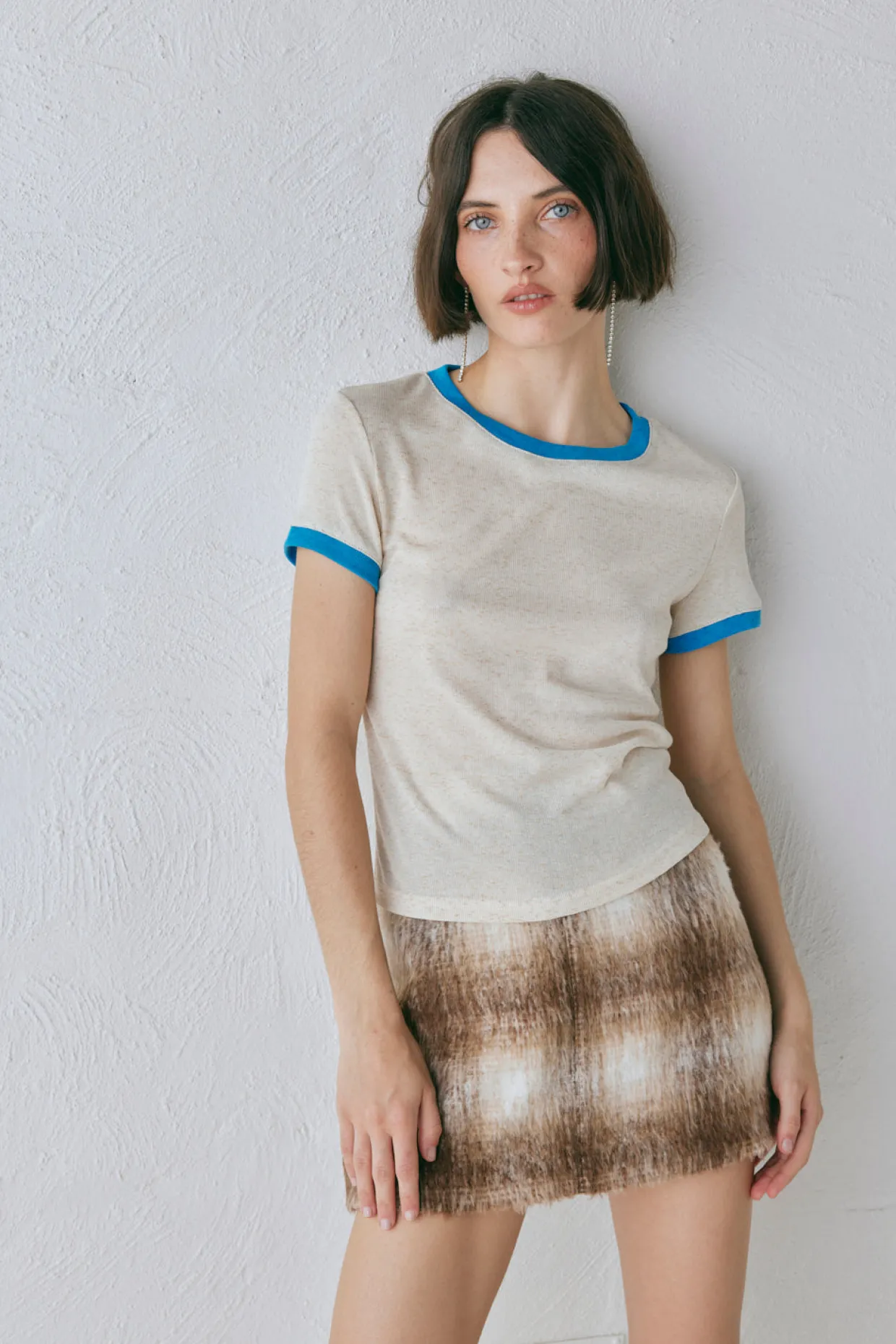 Lane Tee Oatmeal