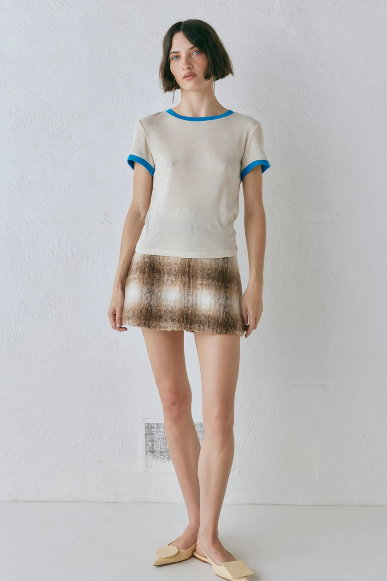 Lane Tee Oatmeal