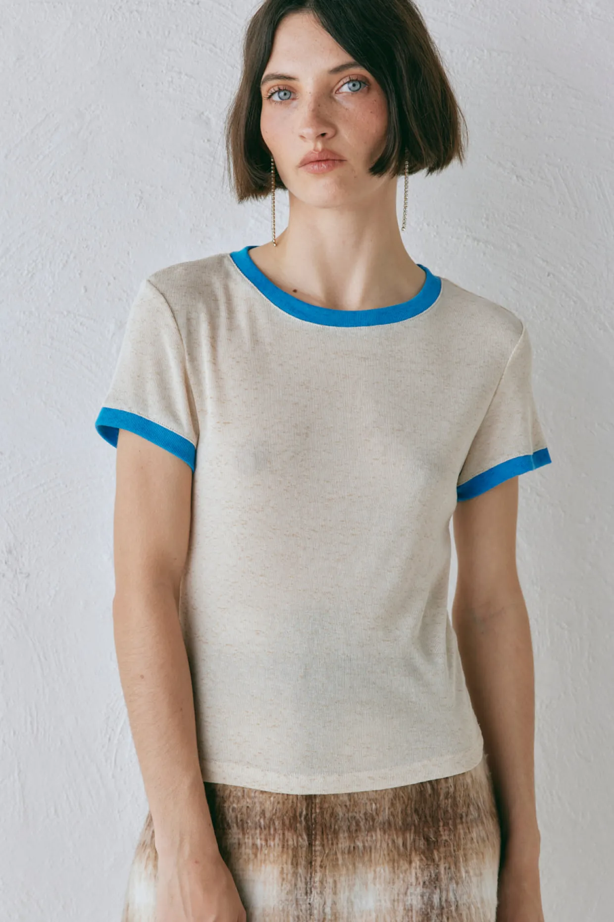 Lane Tee Oatmeal