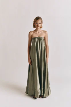 Lenni Maxi Dress Olive