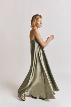 Lenni Maxi Dress Olive