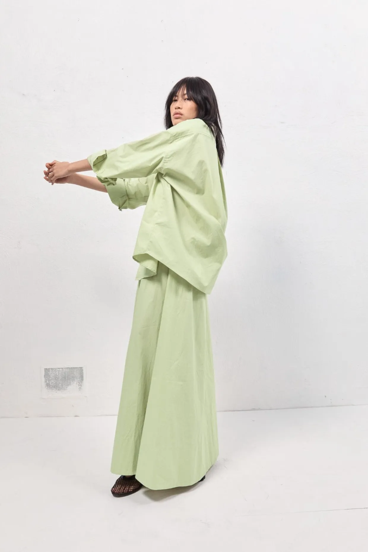 Livia Maxi Skirt Mint