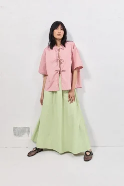 Livia Maxi Skirt Mint