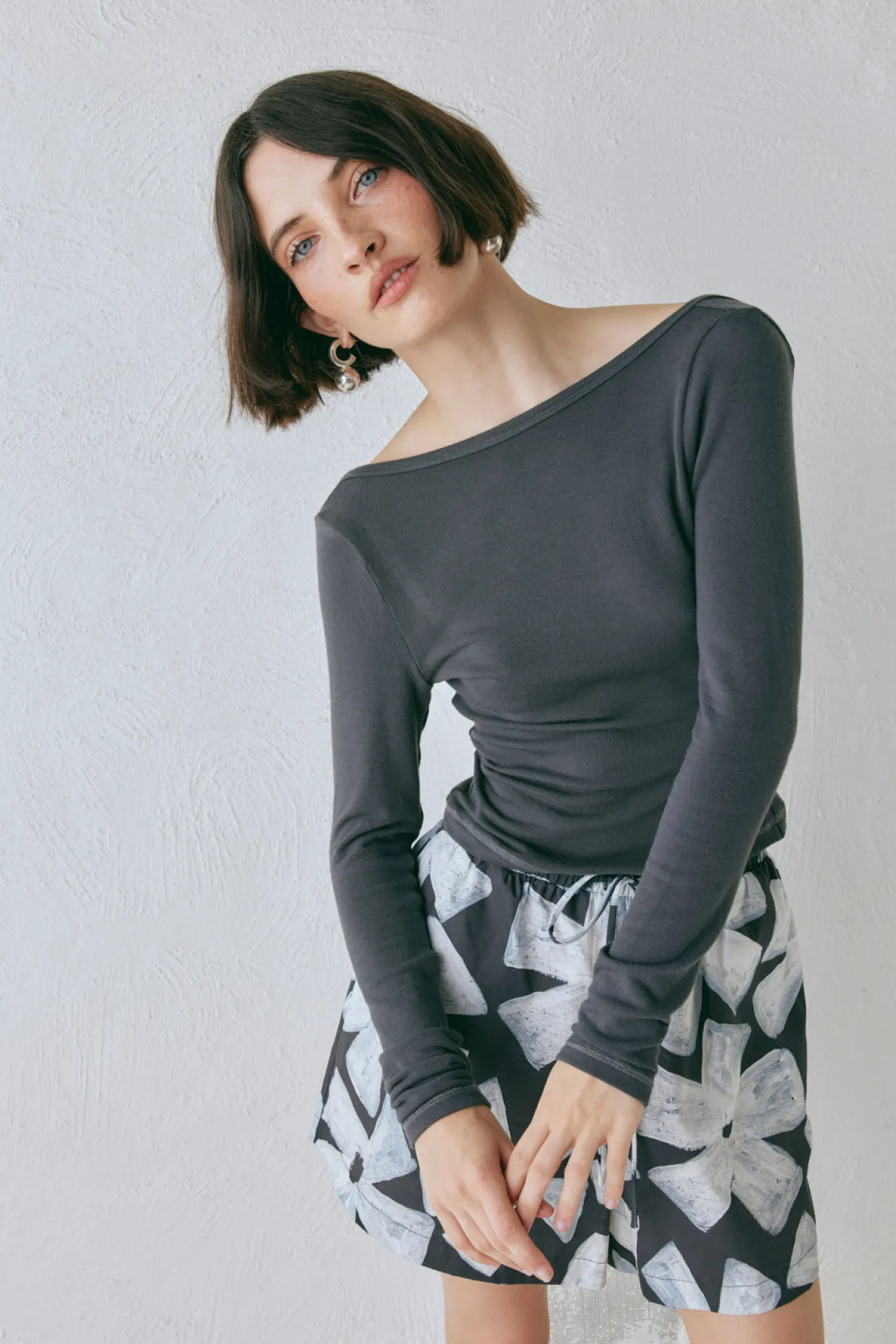 Lori Top Charcoal