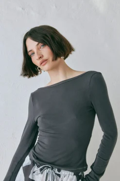 Lori Top Charcoal