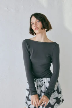 Lori Top Charcoal