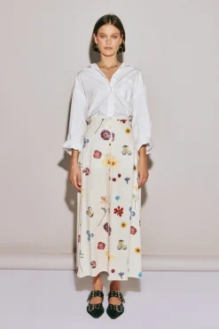 Love Language Midi Skirt Floral