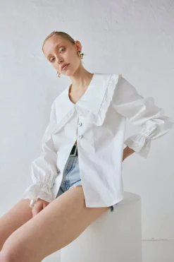 Mae Blouse White