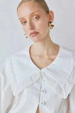 Mae Blouse White