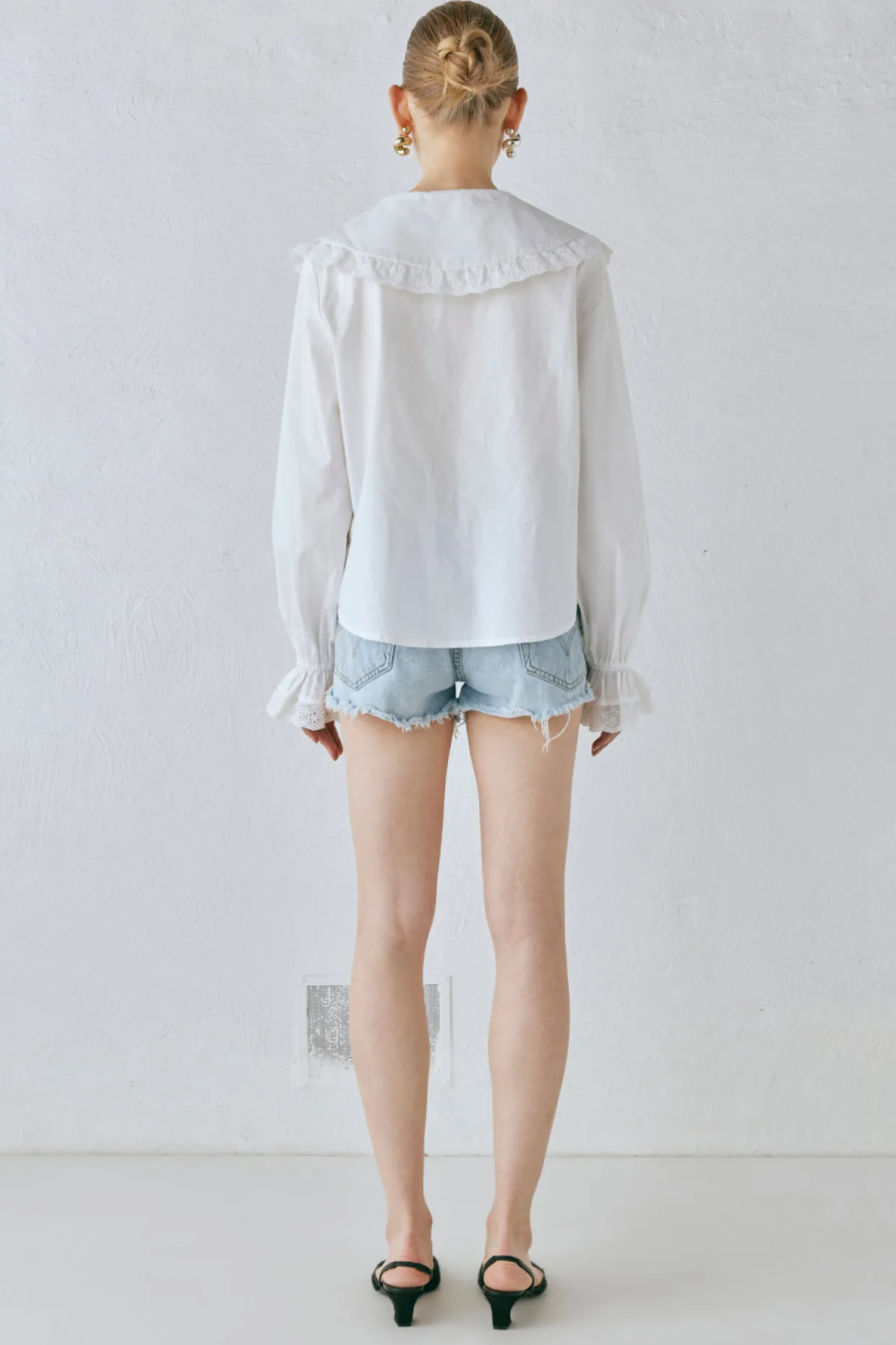 Mae Blouse White