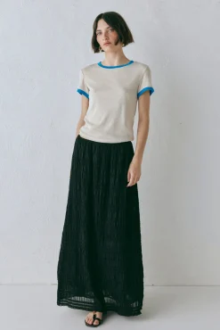 Mia Midi Skirt Black