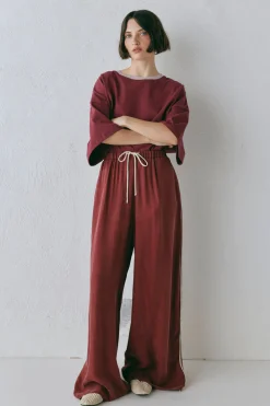 Moonscapes Pants Wine