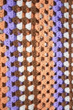 Myra Crochet Mini Dress Apricot