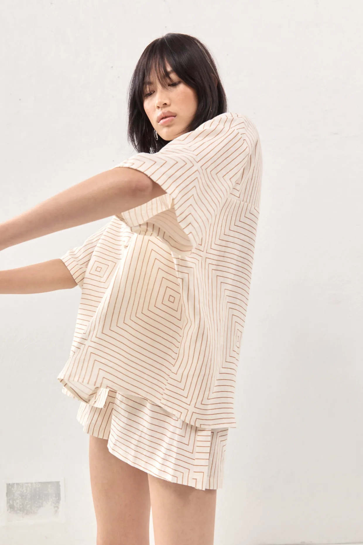 Naomi Linen Smock Top Juno