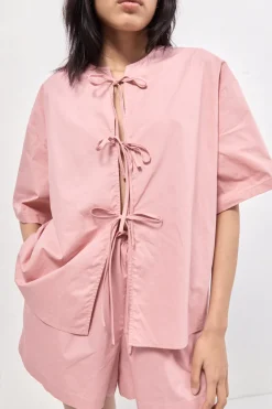 Naomi Smock Top Rose