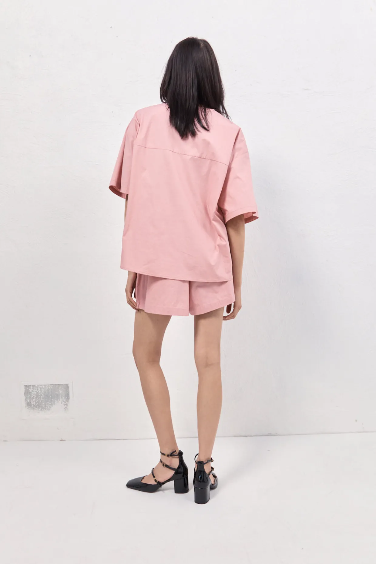 Naomi Smock Top Rose