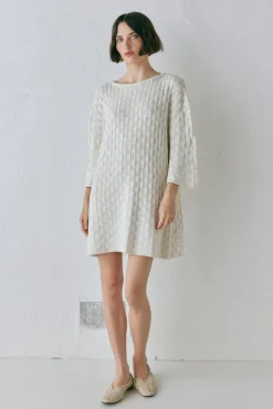 Pia Knit Tunic Cream