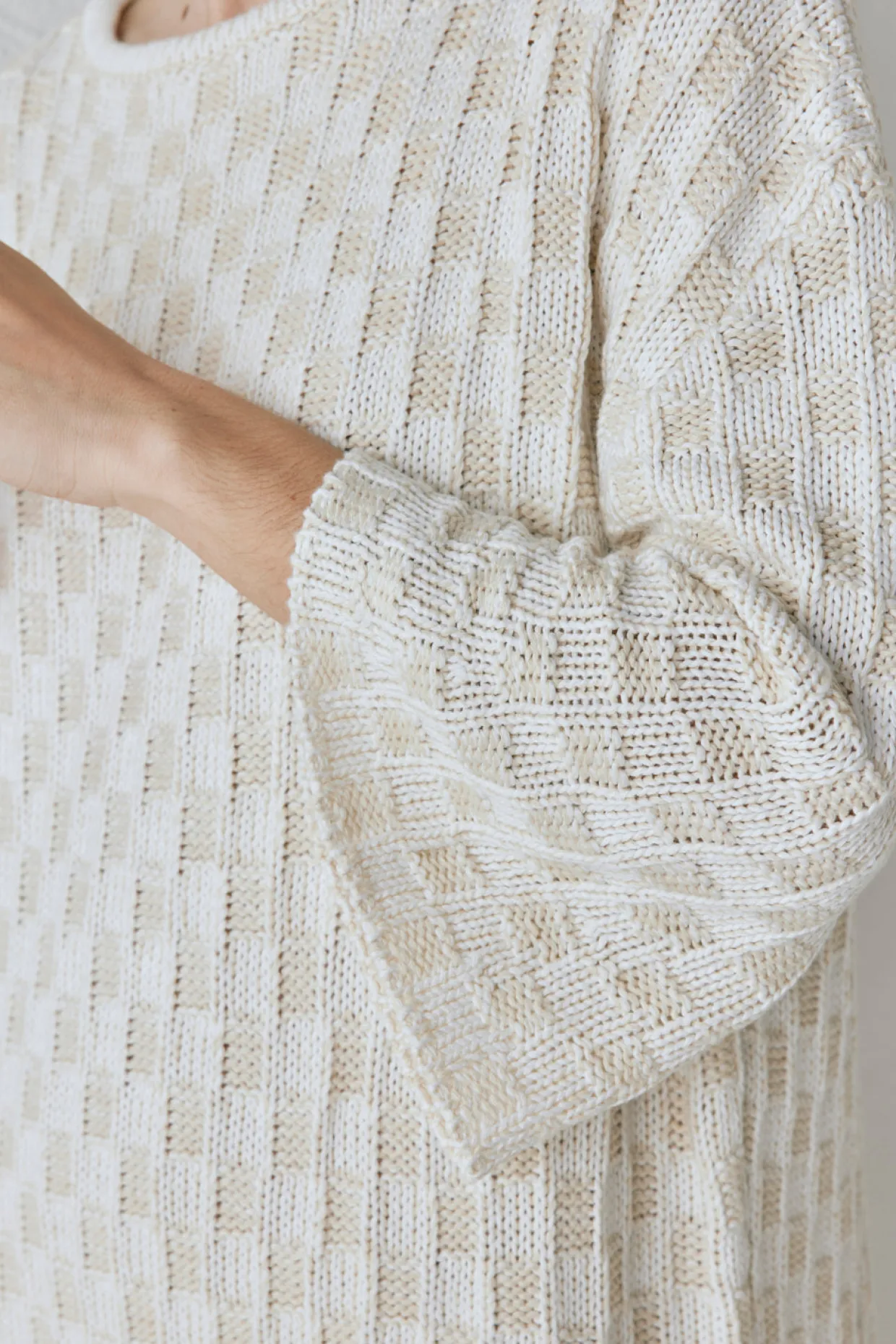Pia Knit Tunic Cream