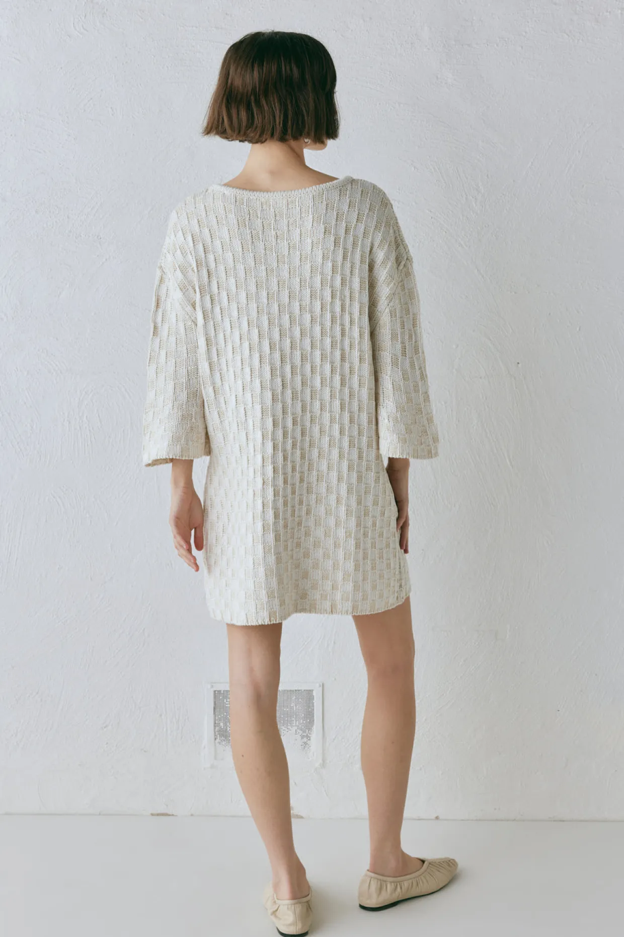 Pia Knit Tunic Cream