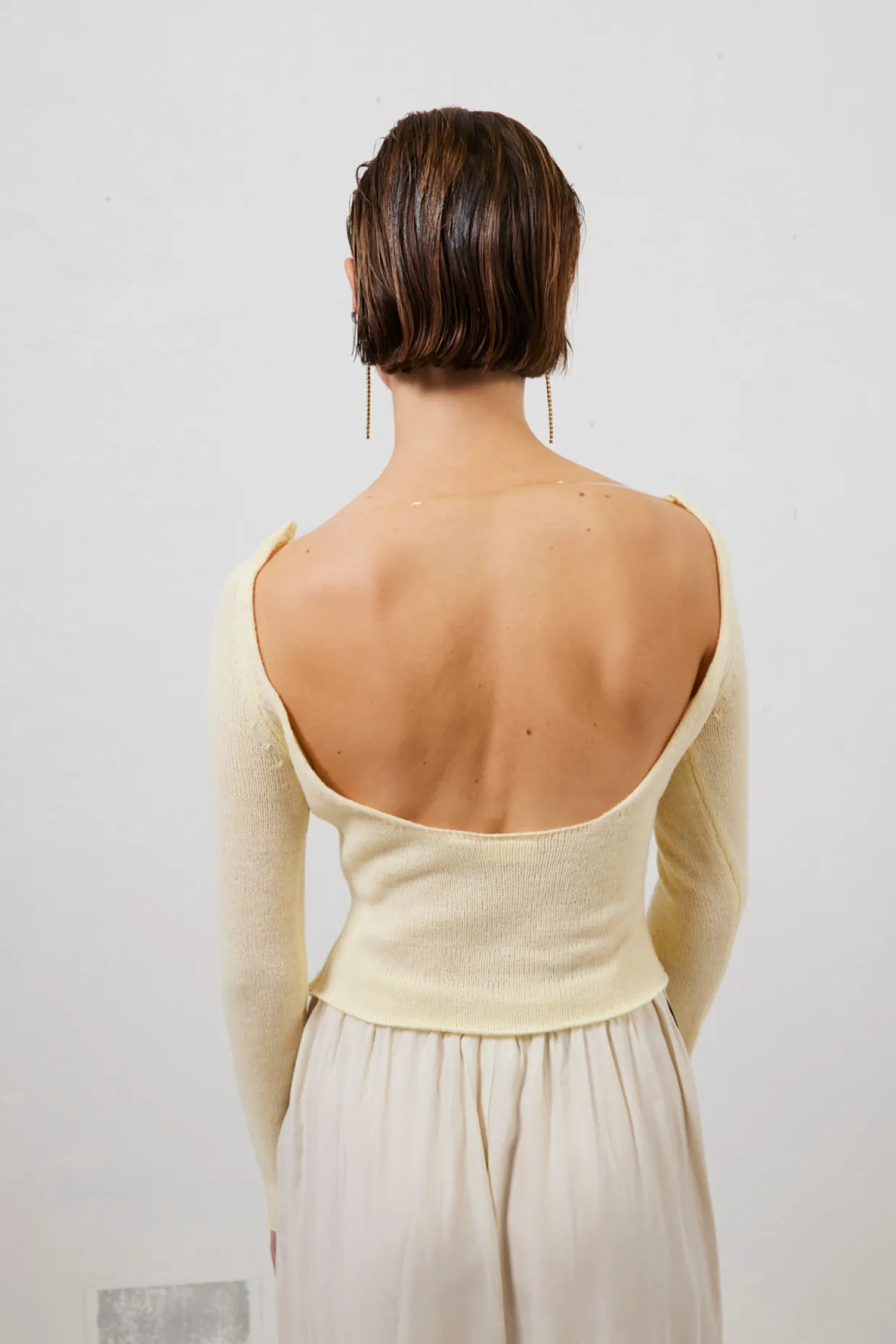 Sardinia Knit Top Cream