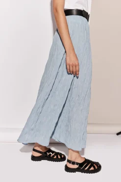 Solara Midi Skirt Sky