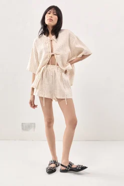 Sunny Linen Shorts Juno