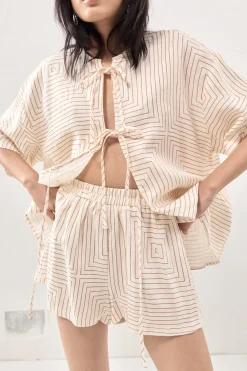 Sunny Linen Shorts Juno
