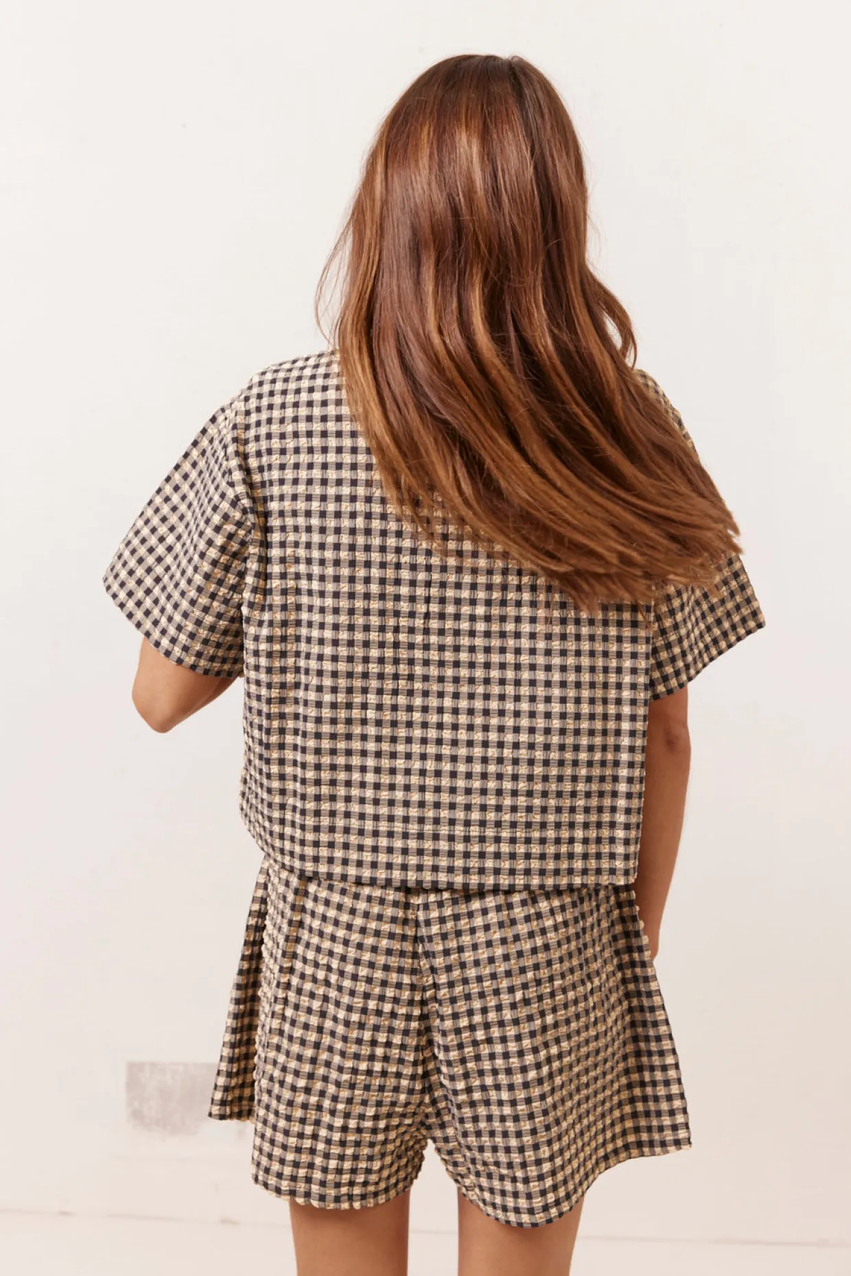 The Sea & I Smock Top Black