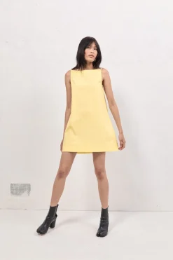 Tulli Mini Dress Lemon