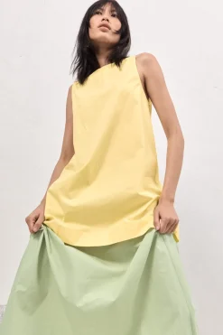Tulli Mini Dress Lemon