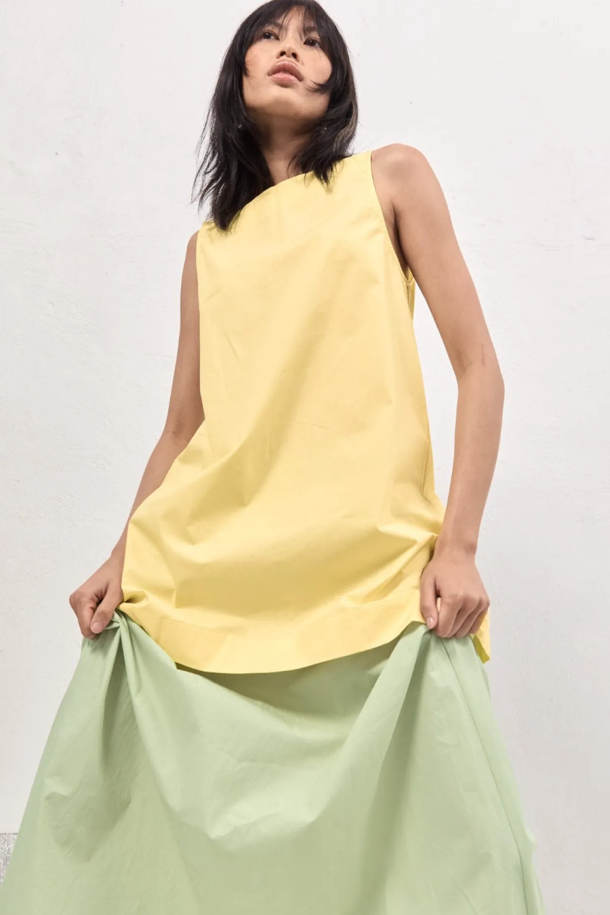 Tulli Mini Dress Lemon