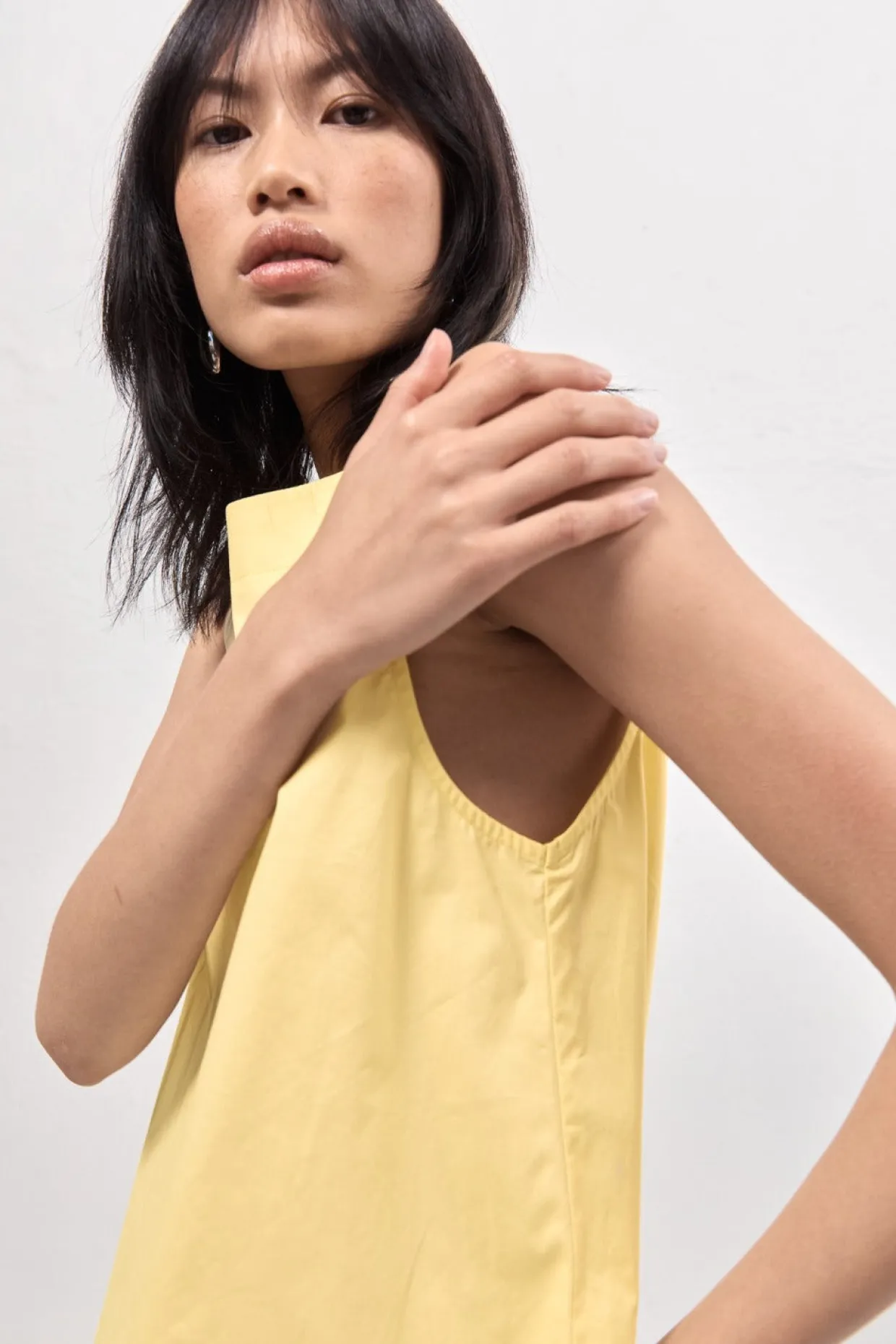 Tulli Mini Dress Lemon