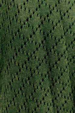 Under The Sun Knit Maxi Dress Olive