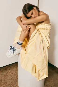 Vacanza Midi Dress Lemon