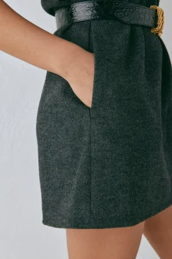 Vale Mini Dress Charcoal