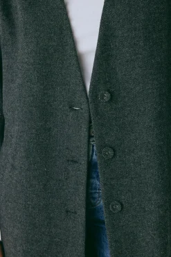 Vale Trench Coat Charcoal