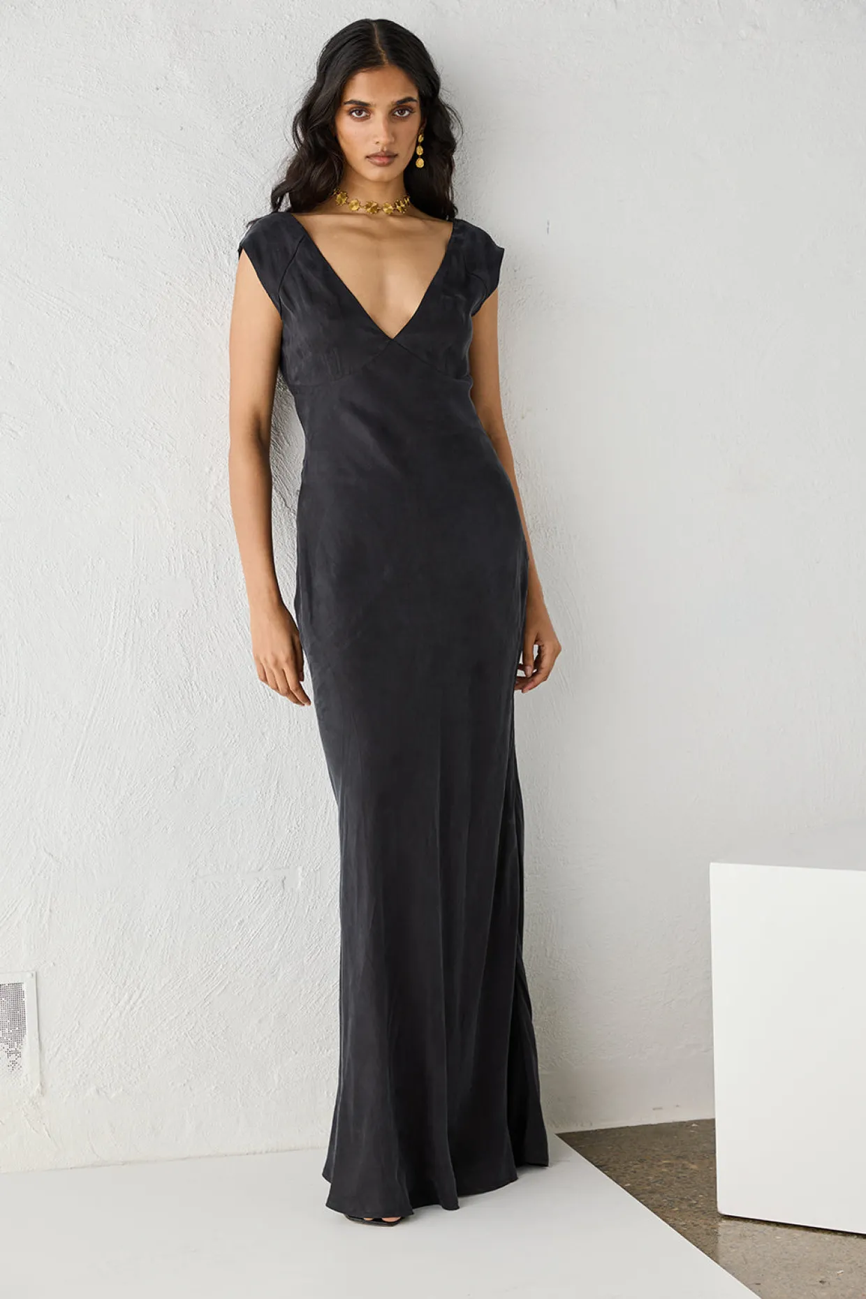 Valya Maxi Dress Black