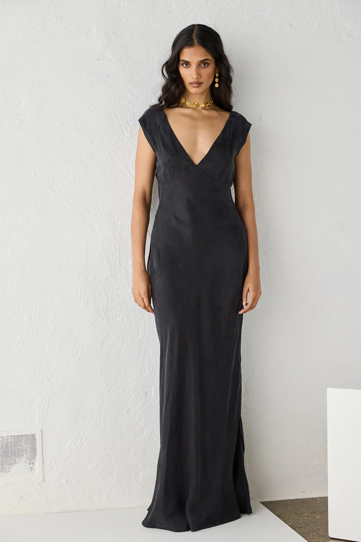Valya Maxi Dress Black