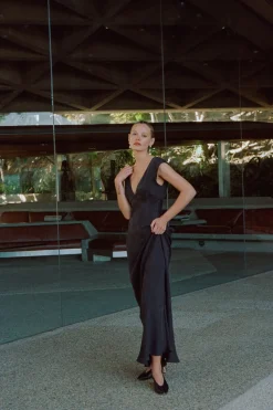 Valya Maxi Dress Black
