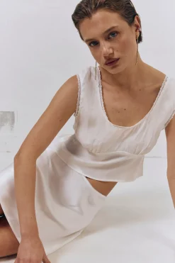 Zadie Top White
