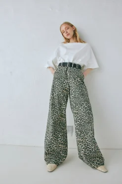 Zia Denim Jeans Leopard