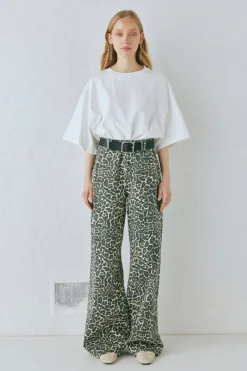 Zia Denim Jeans Leopard