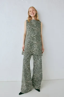 Zia Denim Jeans Leopard