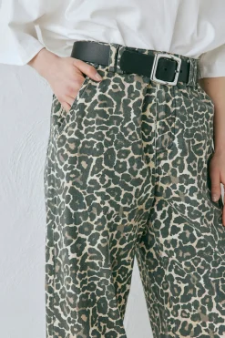 Zia Denim Jeans Leopard