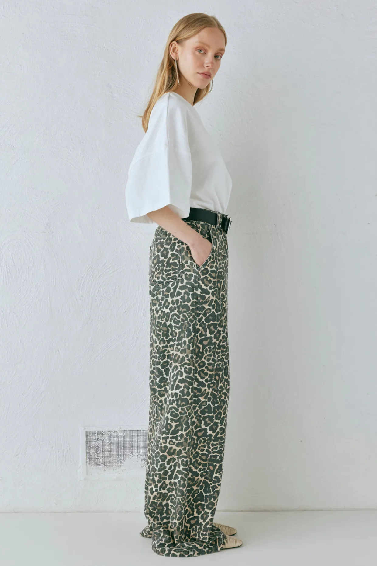 Zia Denim Jeans Leopard