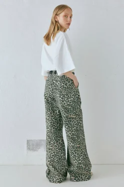 Zia Denim Jeans Leopard