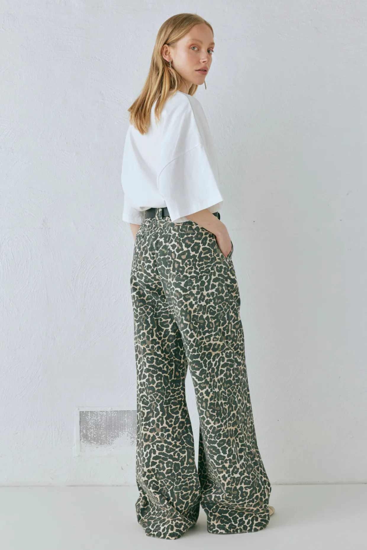 Zia Denim Jeans Leopard